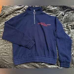 Quarter zip hoodie